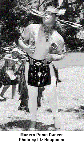 Modern Pomo dancer Photo by Liz Haapanen