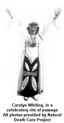 Carolyn Whiting, in a celebratory rite of passage