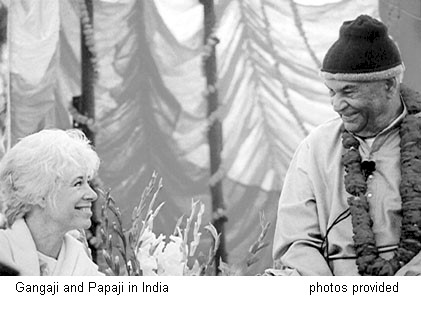 Gangaji and Papaji in India