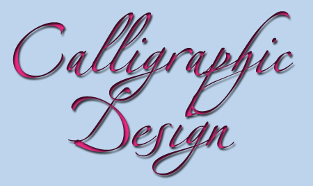  availability of beautiful calligraphic fonts for computer users reduced 
