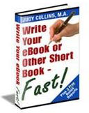 Write Your E-Book Fast