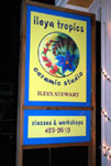 Ileya Tropics Outdoor Sign