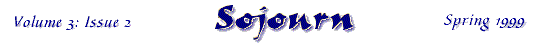 Sojourn Magazine, Spring 1999