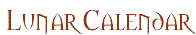 Lunar Calendar