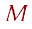 M